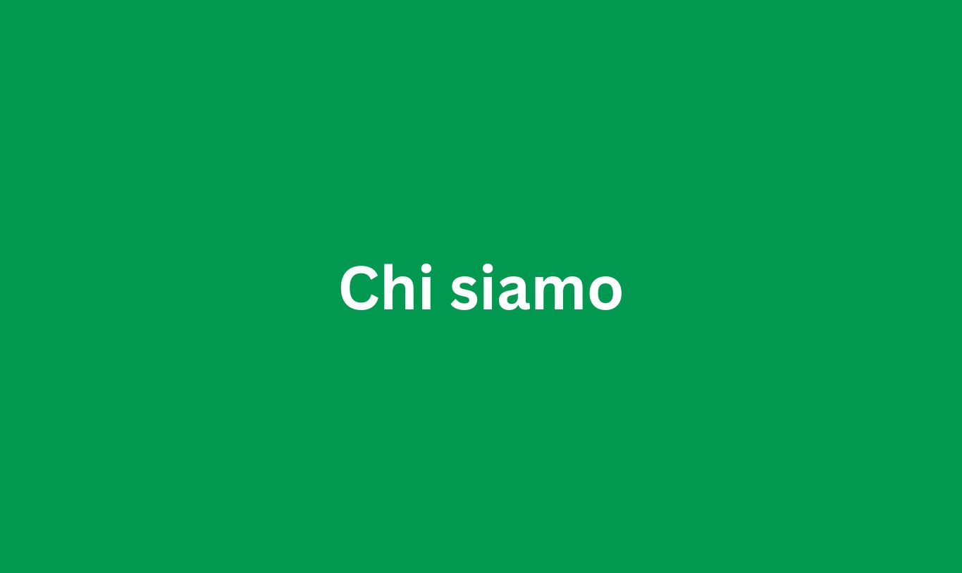 Chi siamo